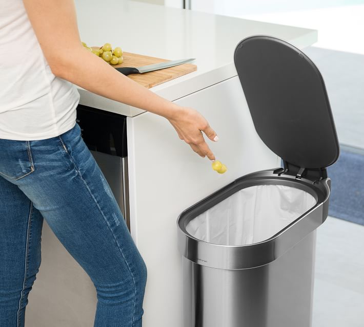 Replacing Your Simplehuman Garbage Bags for Trash Bins, 45L / 12-Gallon,  Style-M 