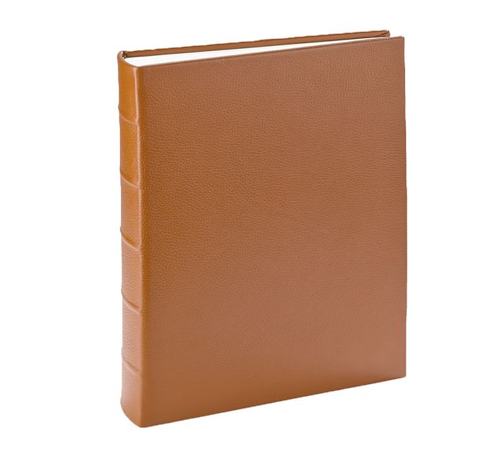 Chit Chat Leather Photo Album With Gilded Edges IV24-8X10 B&H