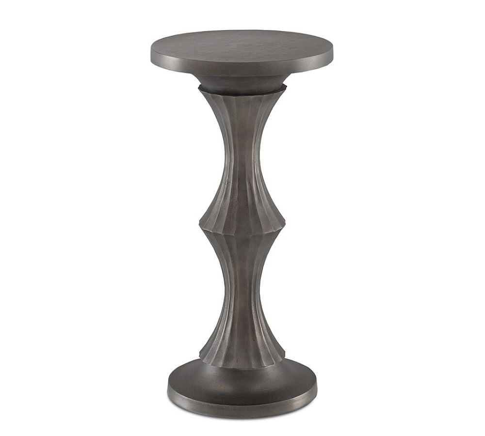 Harlow Round Metal Cocktail Table | Pottery Barn
