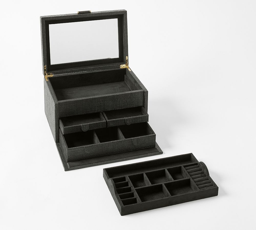 Quinn Jewelry Box Foil Debossed Pottery Barn