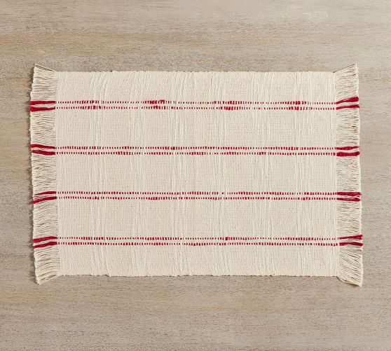 Stuart Blue Stripe Placemat Set of 2 main image 1