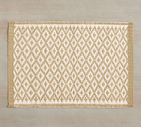 Kanthi Reed Placemats Set of 4 Pottery Barn