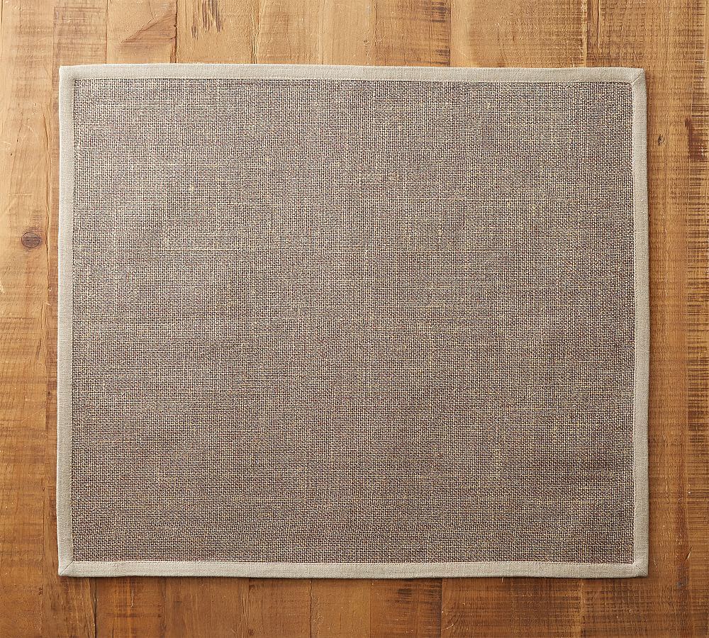 Metallic Gold Jute Placemat Pottery Barn