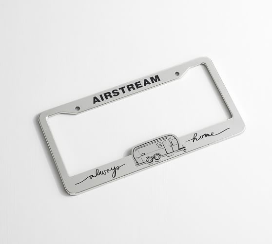 Airstream License Plate Frame
