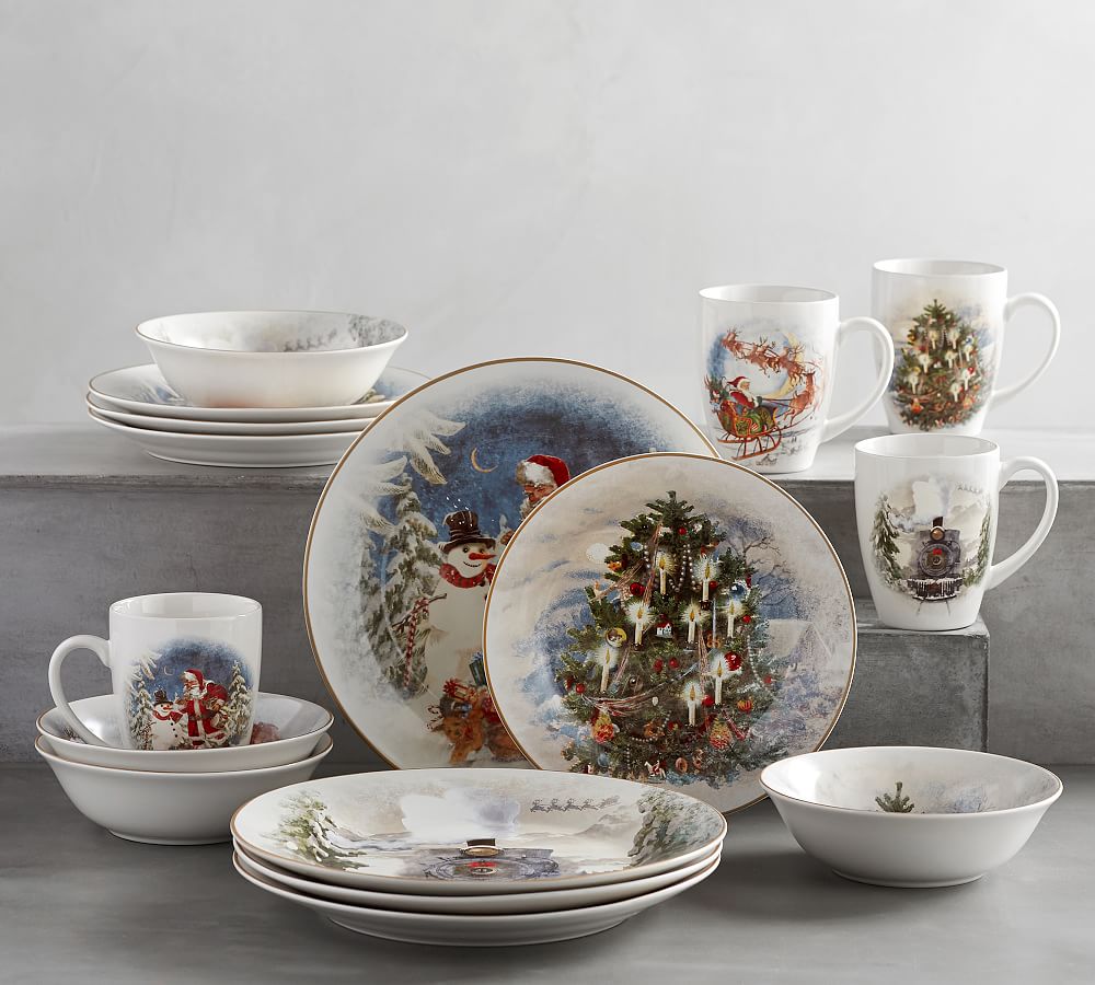 Dinnerware sets for outlet christmas