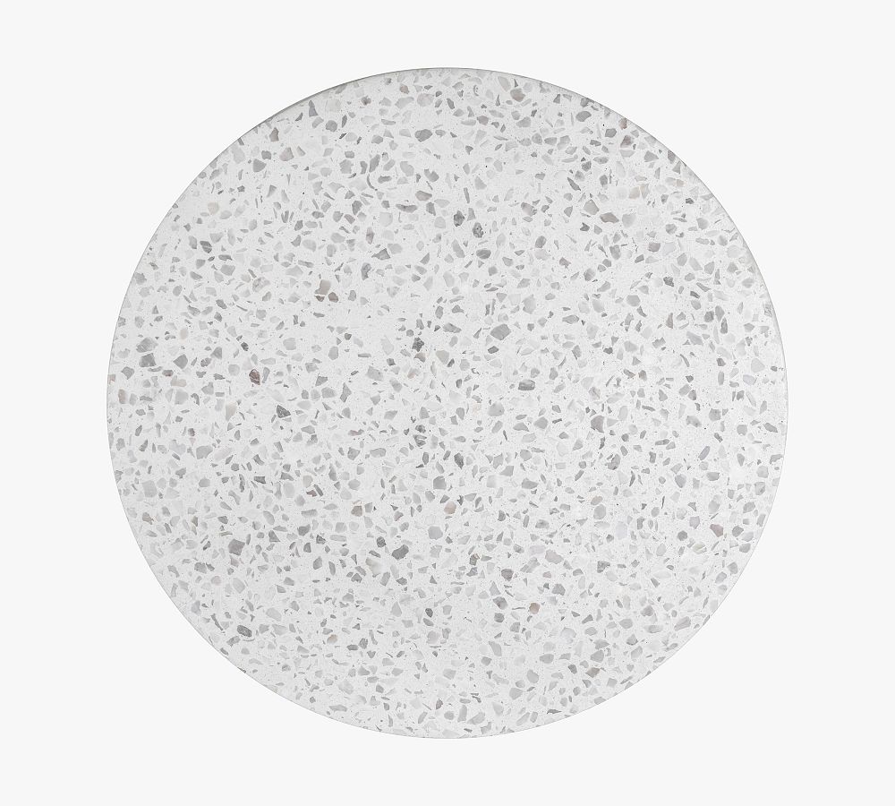 Willow Round Terrazzo Accent Table Pottery Barn