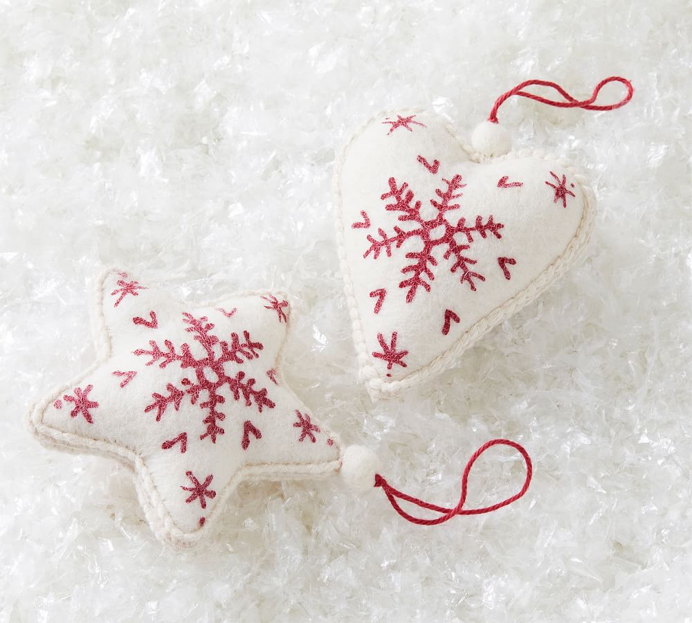 Felt Nordic Ornaments Pottery Barn