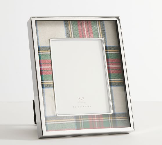 Stewart Plaid Frames Pottery Barn