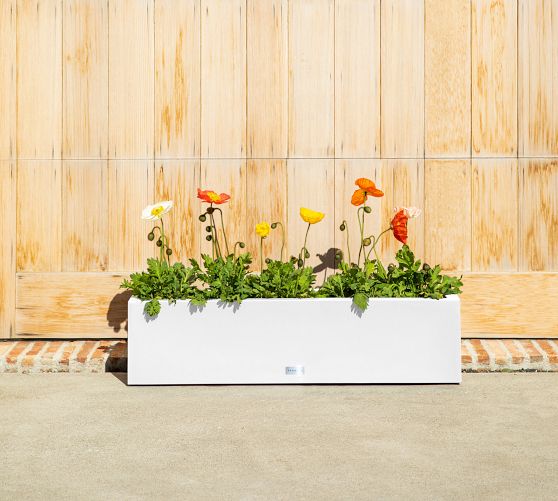 All Weather Eco Trough Outdoor Planters | Pottery Barn