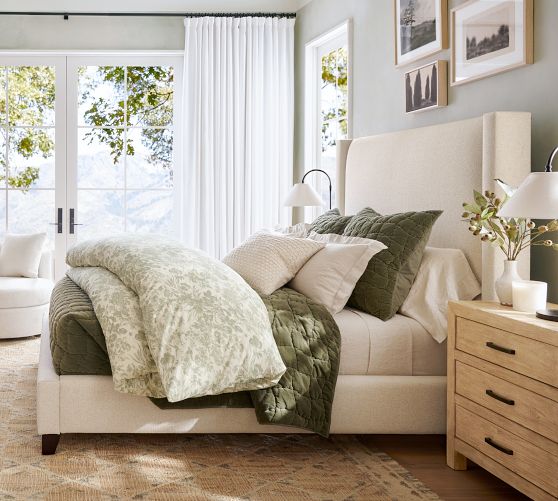 Cozy Cloud Handcrafted Quilt & Shams | Pottery Barn