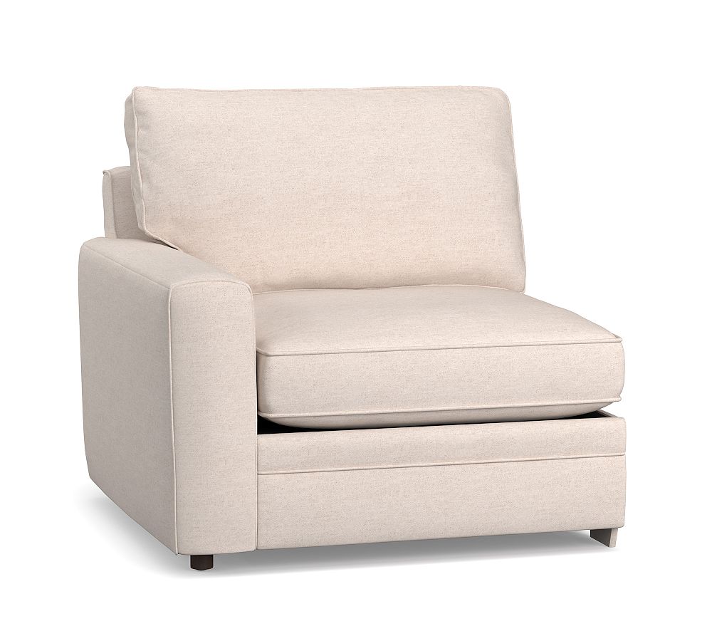 Build Your Own Pearce Square Arm Upholstered Sectional Pottery Barn