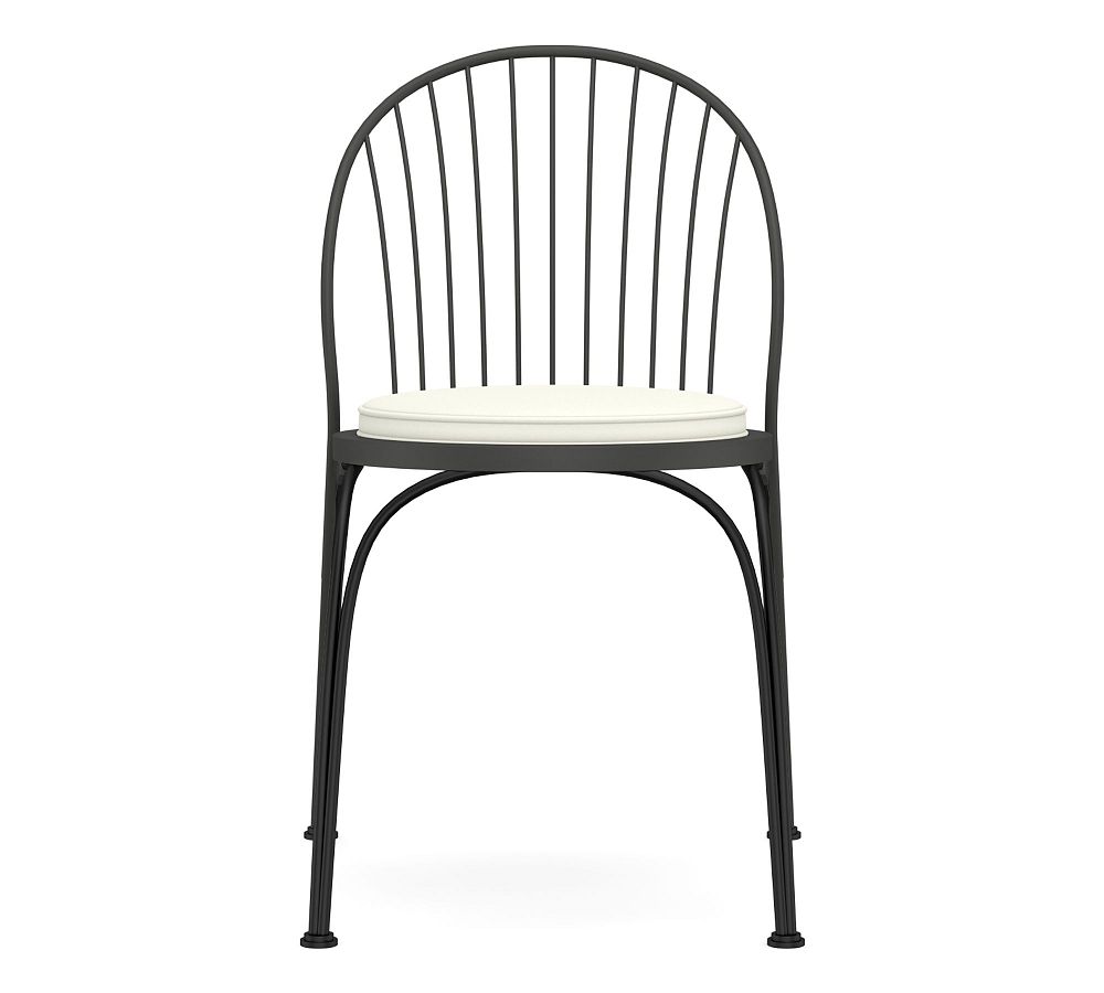 Metal Outdoor Stacking Bistro Chair Pottery Barn