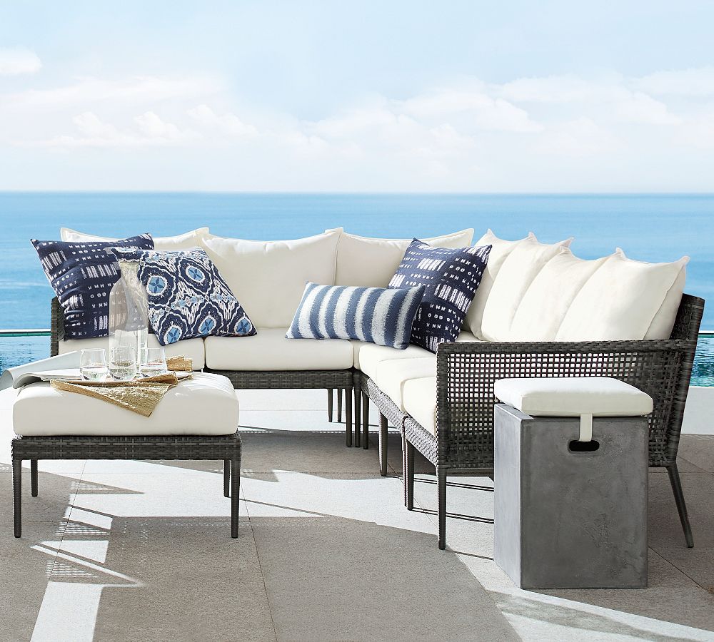 Build Your Own - Cammeray Wicker Patio Outdoor Sectional Components