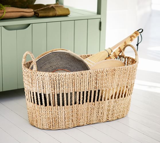 Julia Berolzheimer Mae Handwoven Rattan Baskets | Pottery Barn