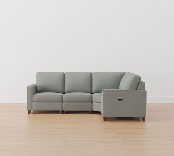 Pottery barn apartment store size sofa