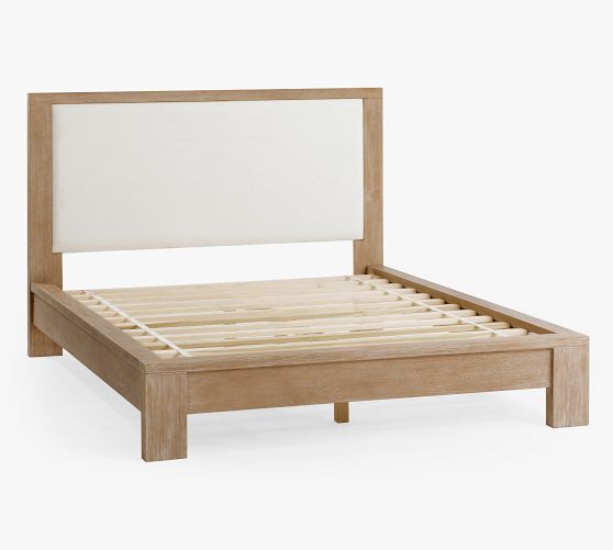 Modern Farmhouse Platform Bed | Pottery Barn