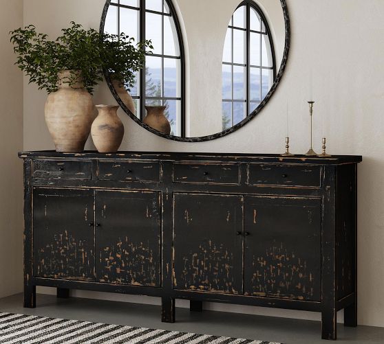 Danton Reclaimed Wood Buffet Table | Pottery Barn