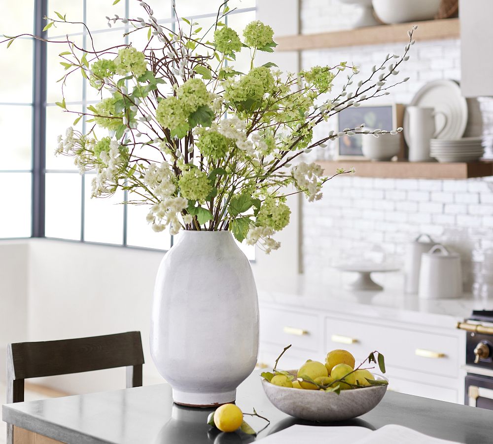 Faux Elevated Mixed Hydrangea Bundle | Pottery Barn