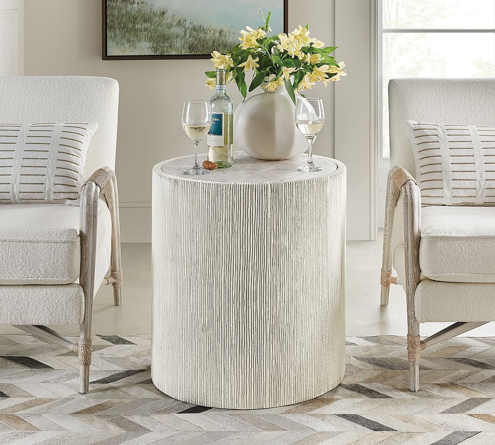 Delvy Round Side Table