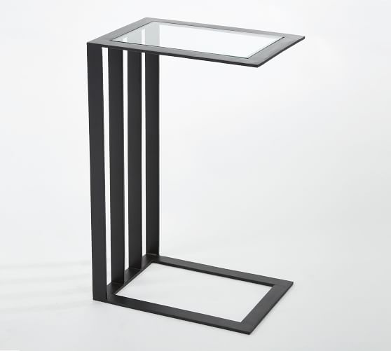 Glass top store c table