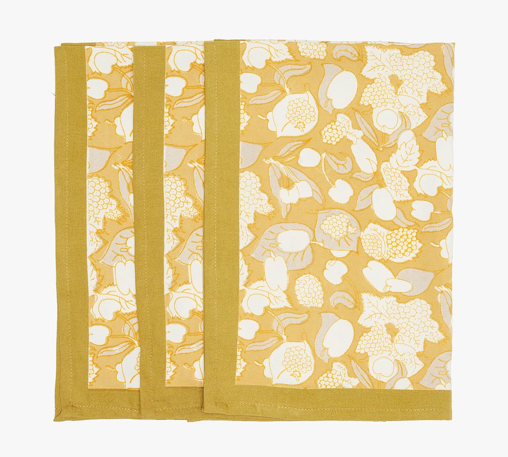 Camille Cotton Tea Towels Set of 3 Pottery Barn