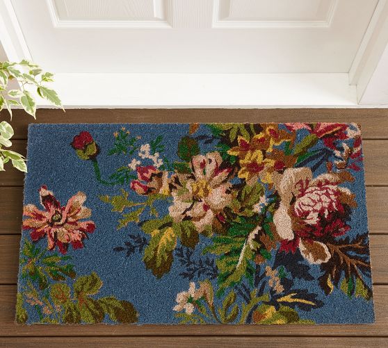 Spring Floral Doormat | Pottery Barn