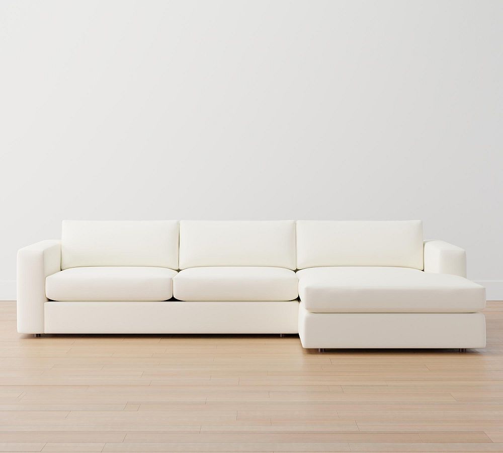 Carmel Square Wide Arm Upholstered Sofa