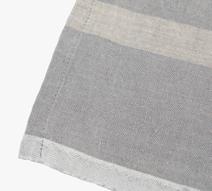 Caravan Laundered Linen Napkins, Set of 4, 8 Colors