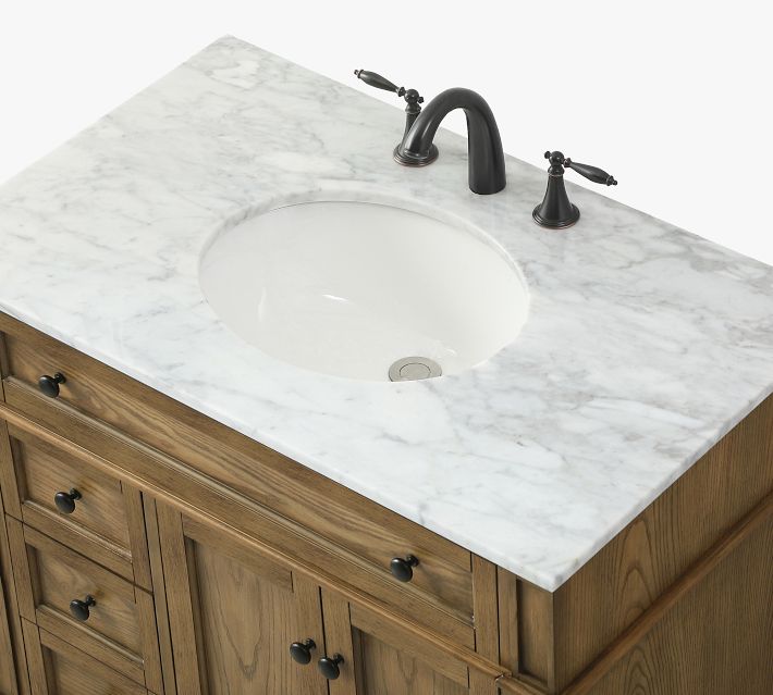 Singita Marble & Balsa Wood Bathroom Vanity Tray – The Truffle Pig