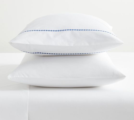 Pearl Organic Percale Pillowcases Set of 2 Pottery Barn