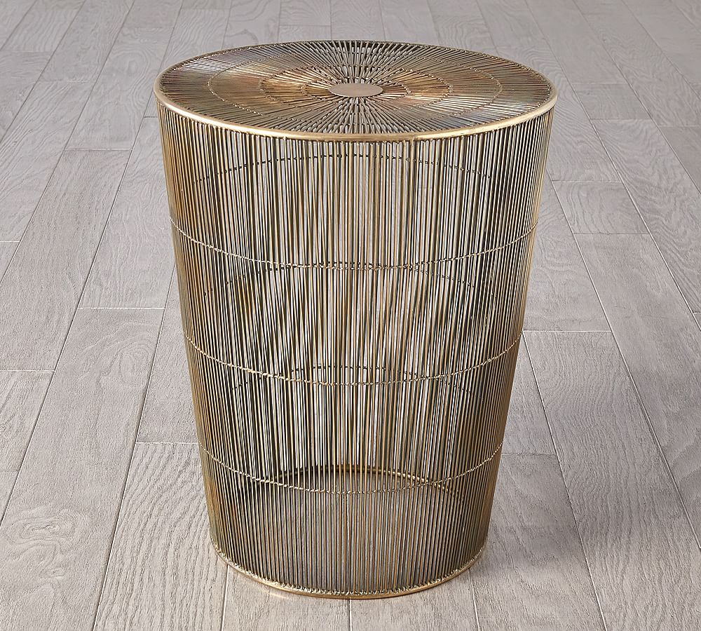 Fiona Round Metal Side Table