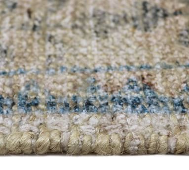 Persyn Handwoven Jute Chenille Rug | Pottery Barn