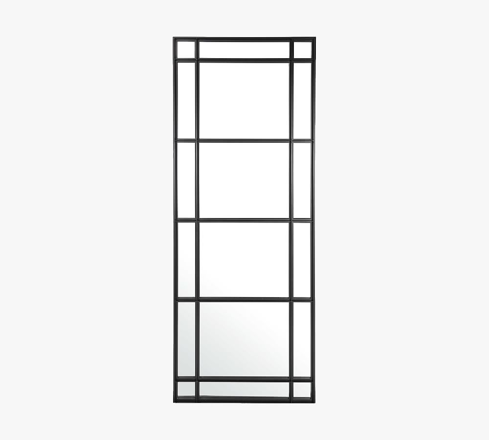 Le Marais Iron Frame Floor Mirror Pottery Barn