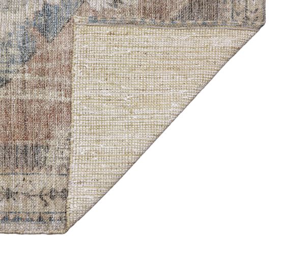 Persyn Handwoven Jute Chenille Rug Pottery Barn