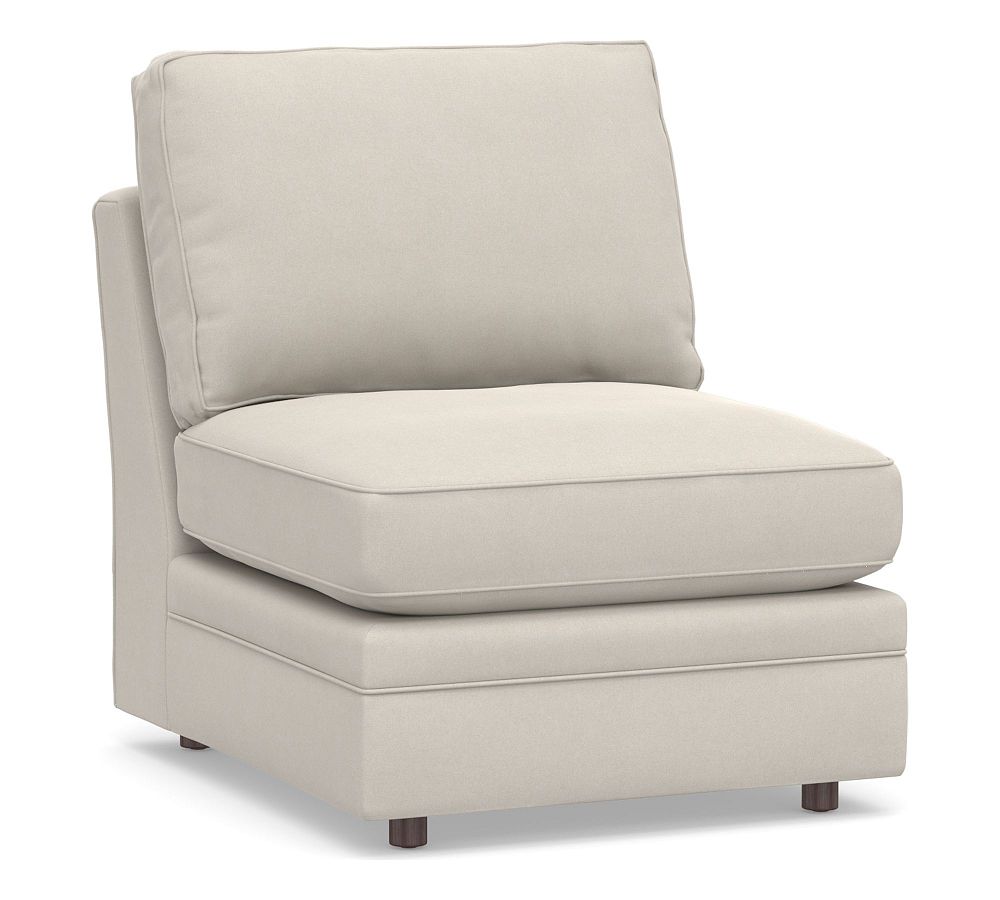 Pottery barn best sale armless chair