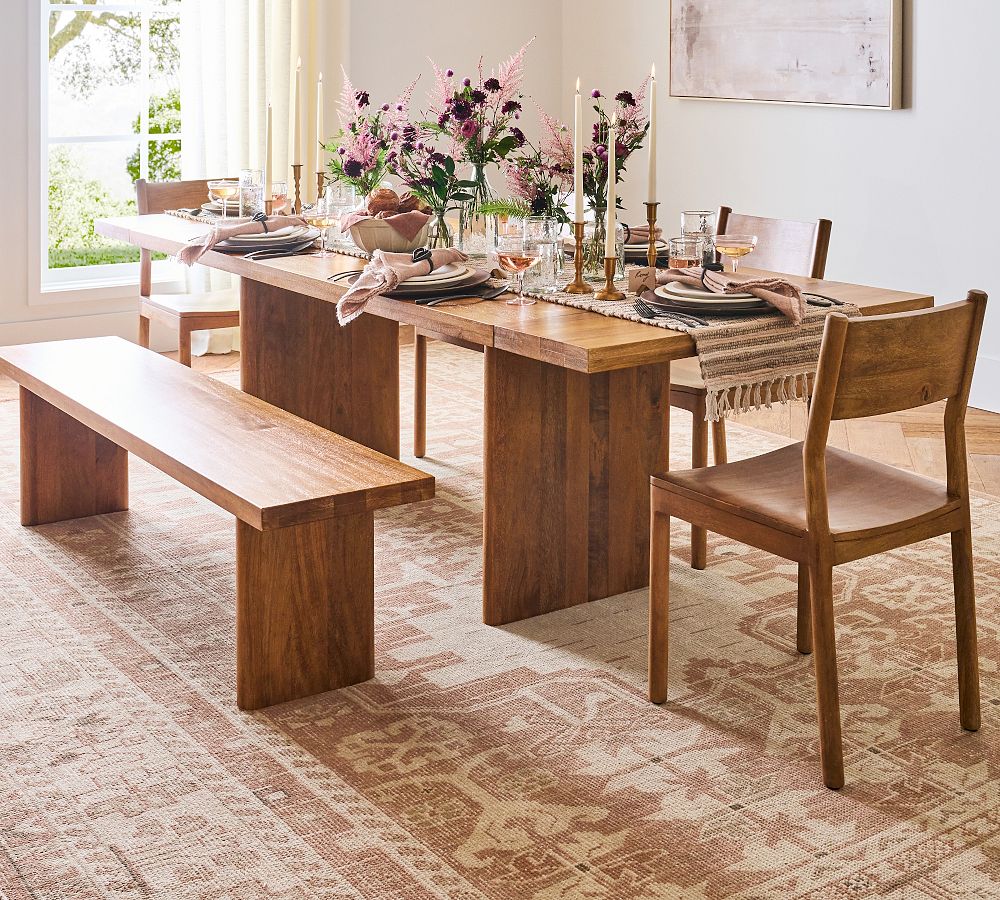 Cayman Extending Dining Table Pottery Barn