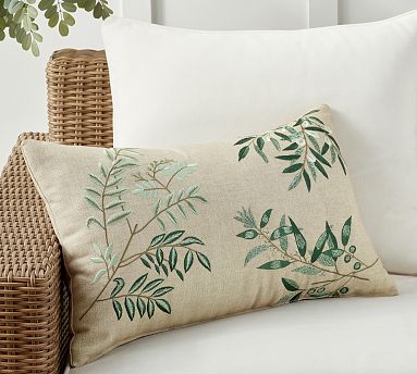 Botanical shop throw pillows