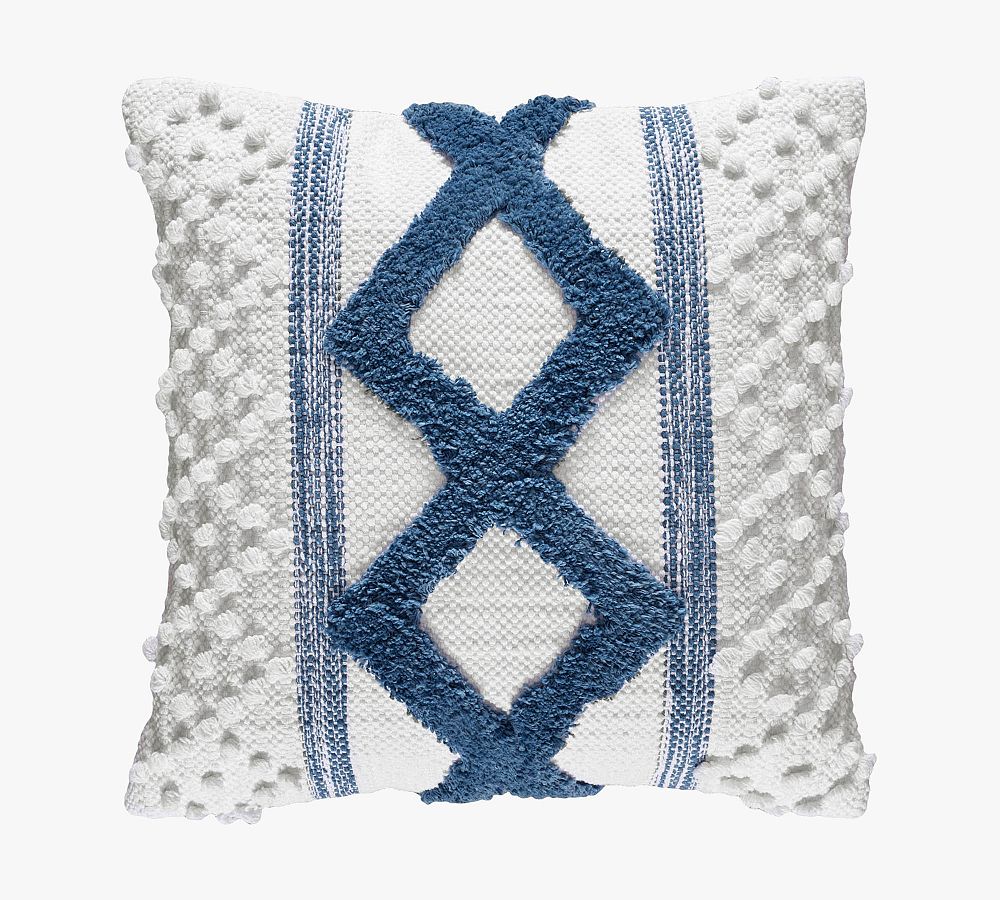Emmie Handloomed Cotton Pillow
