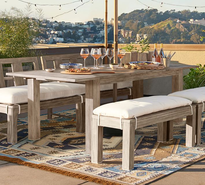 Pottery barn outdoor store dining table