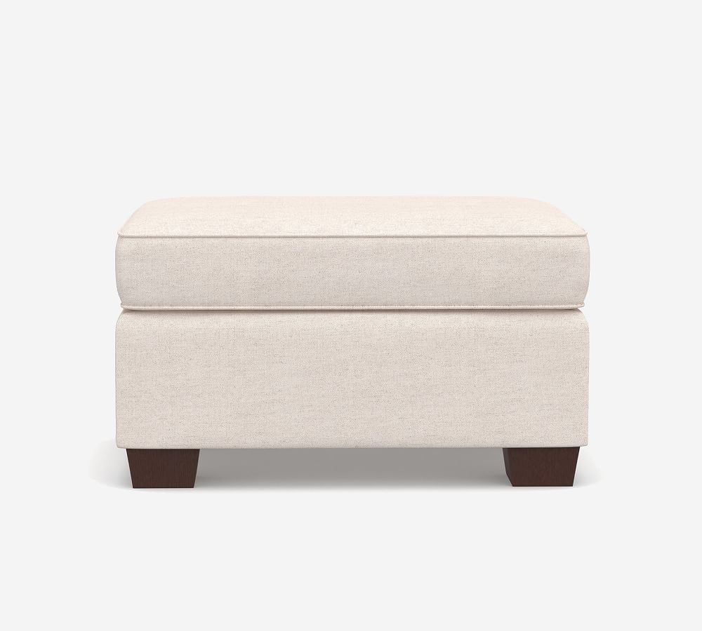 PB Comfort Upholstered Storage Ottoman