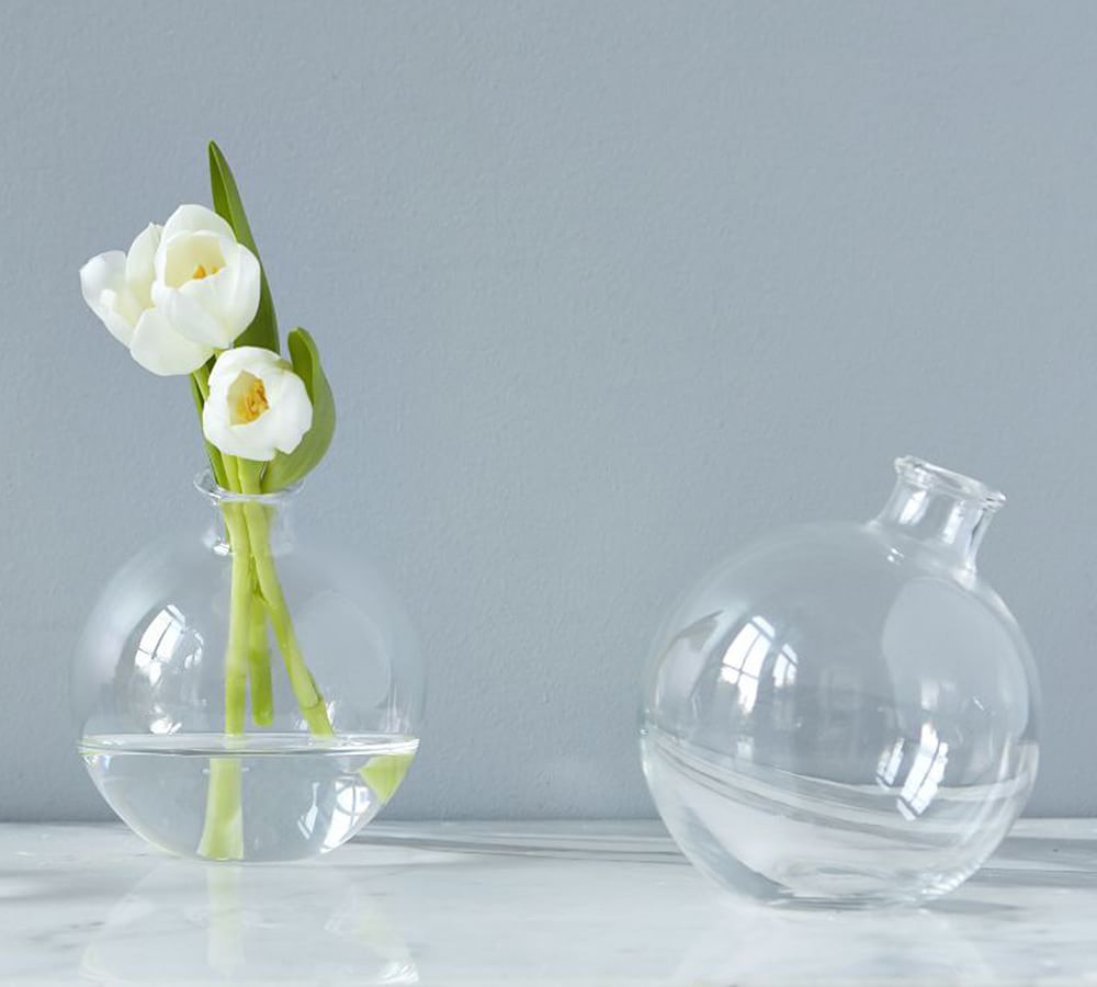 Recycled Glass Sphere Bud Vase Pottery Barn