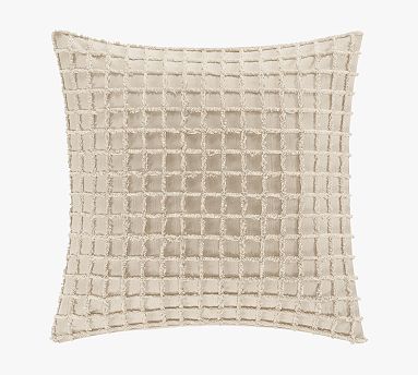 Textured Solid Slub Pillow