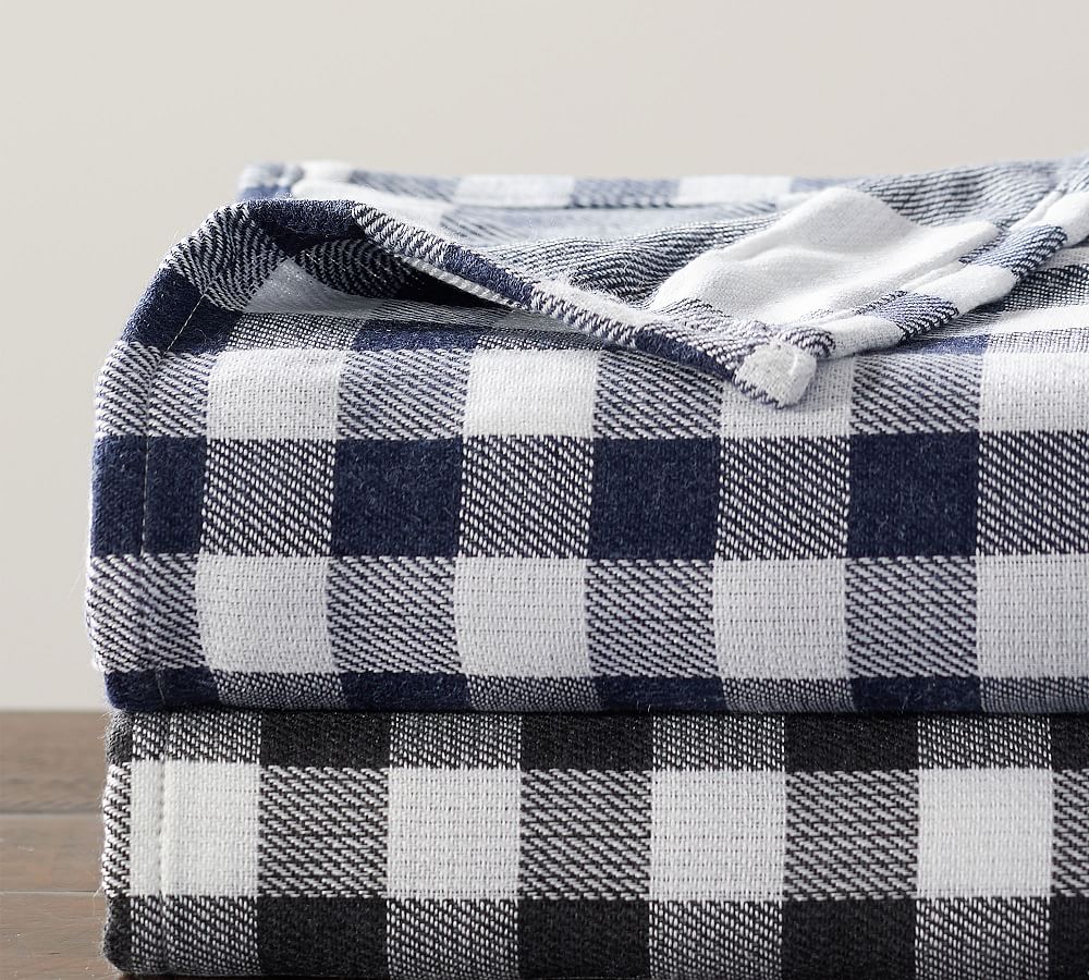 Chester Check Personalized Throw Blanket