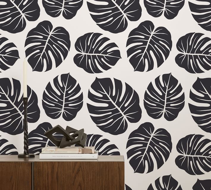 KEK Amsterdam Monstera botanic wallpaper - LIVING AND CO.