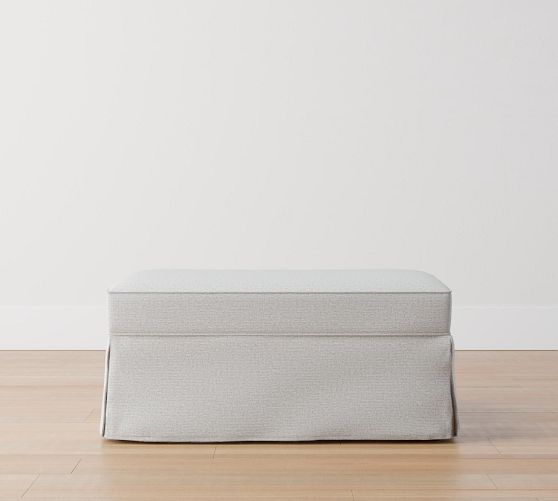 Storage bench online slipcover