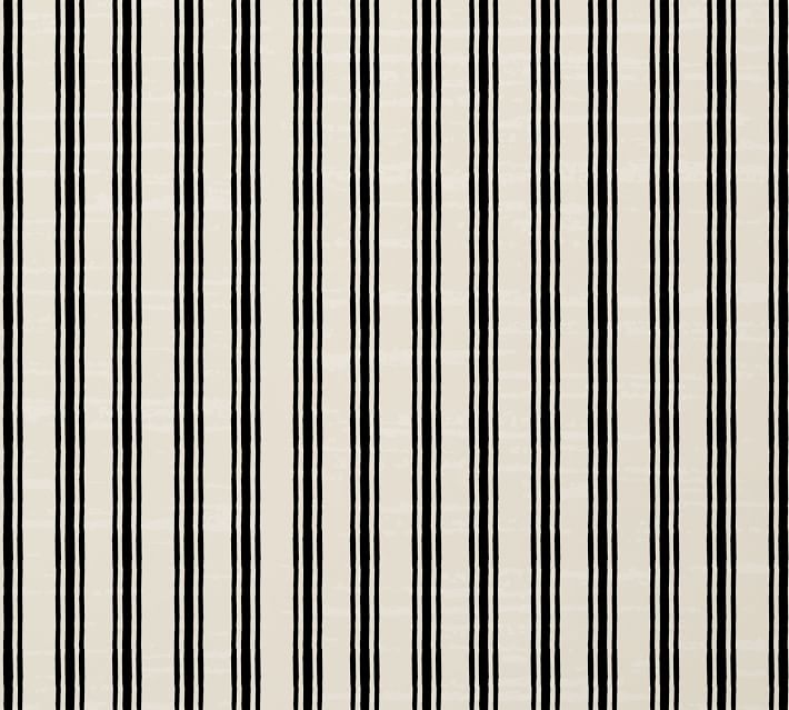 White Striped Wallpaper Texture Stock Photo, Picture and Royalty