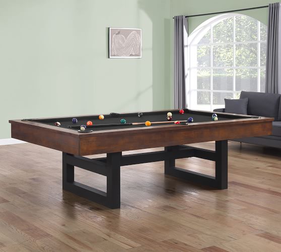 Griffin Pool Table with Table Tennis Cover | Pottery Barn