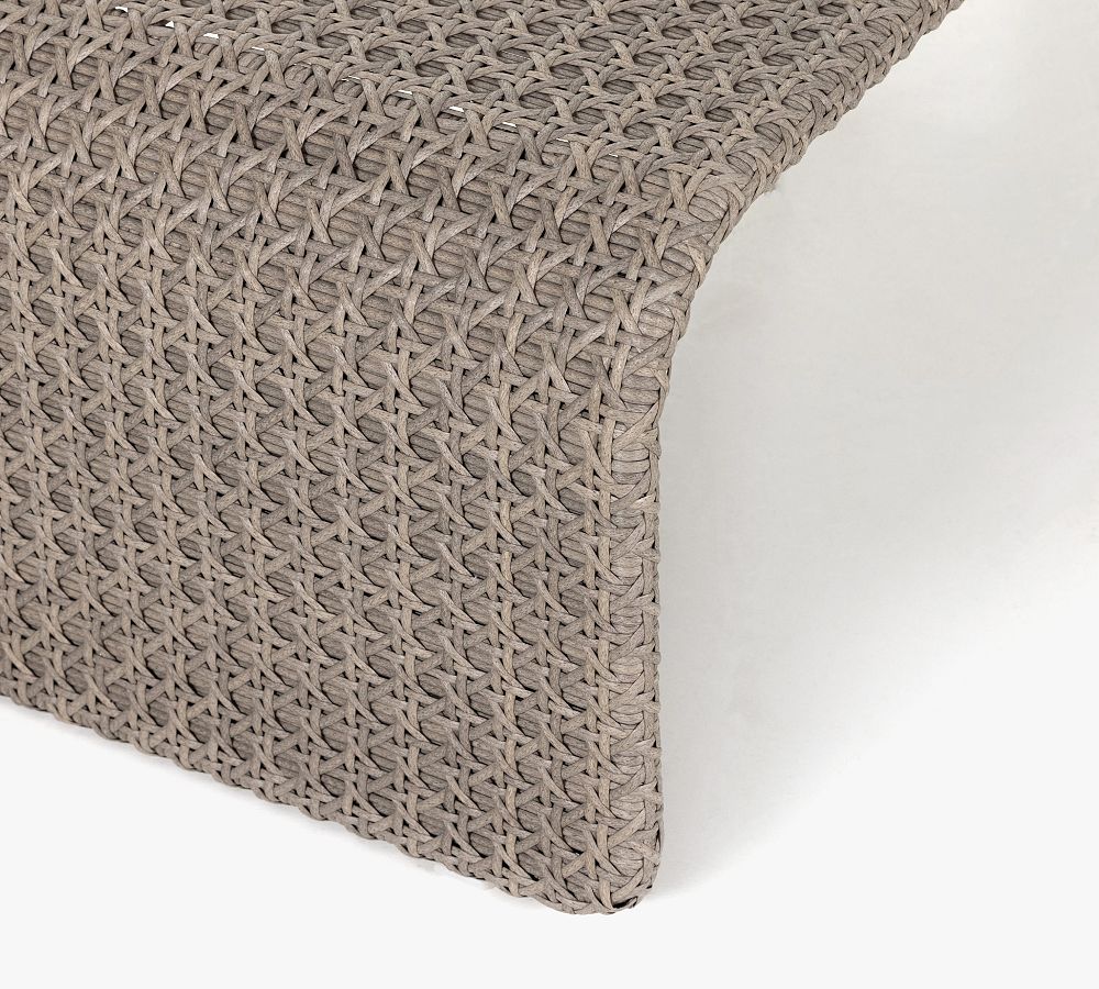 Tilly Woven Outdoor Chaise Lounge Pottery Barn