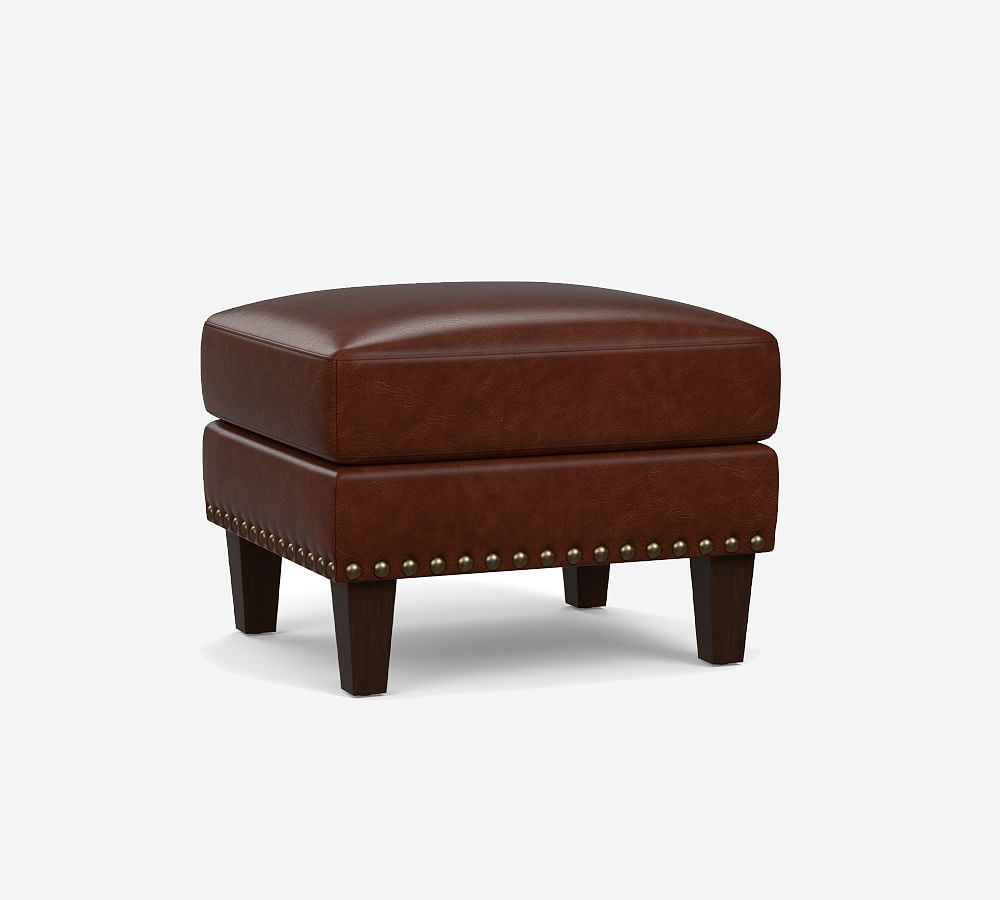 Harlow leather deals bench