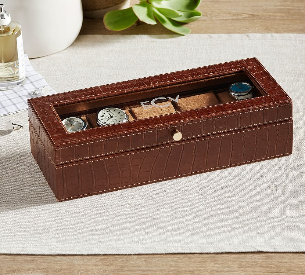 Pottery barn watch clearance box